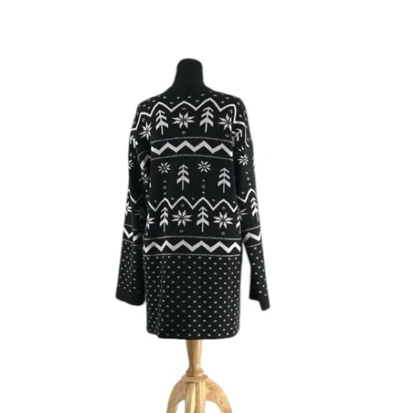 PJ Salvage Women's Loungewear Alpine Nights Cardigan warm comfy cabin sz sm - Picture 2 of 11